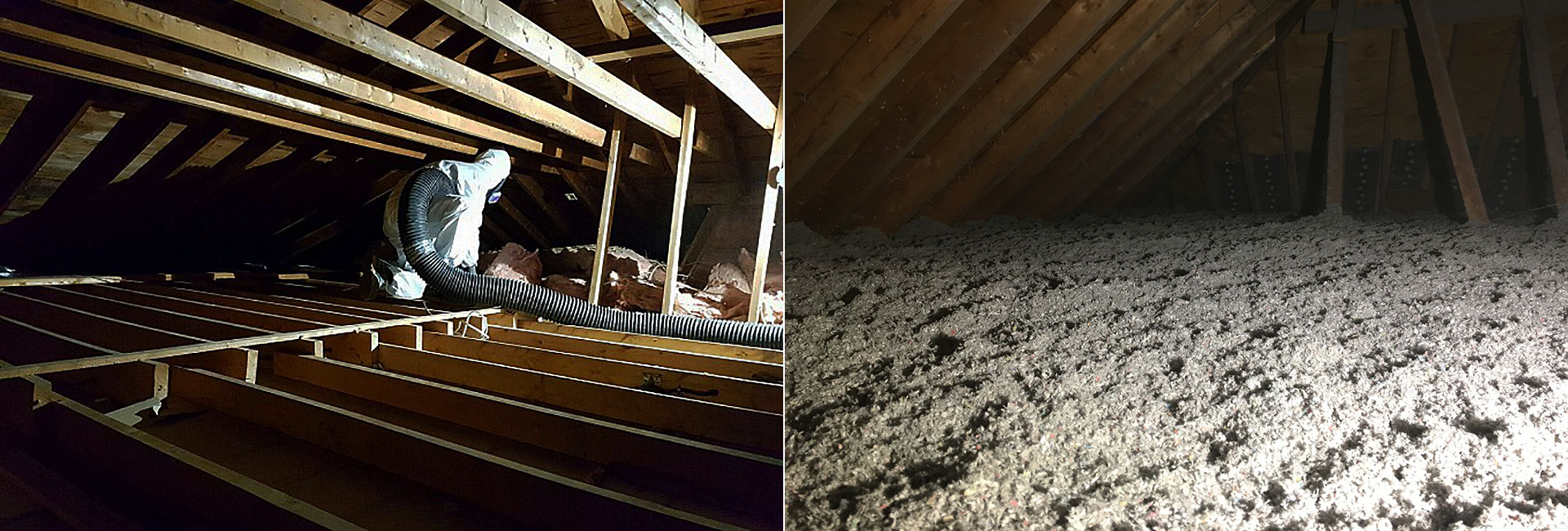 blown-in insulation